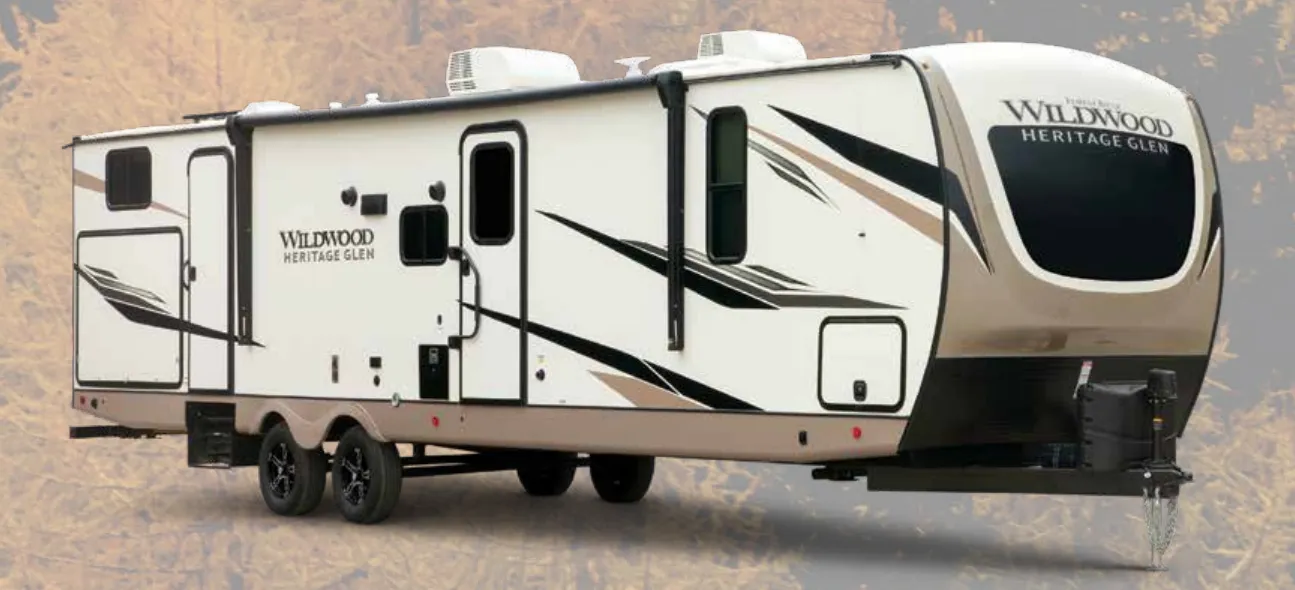 Forest River Wildwood Heritage Glen 273RL exterior