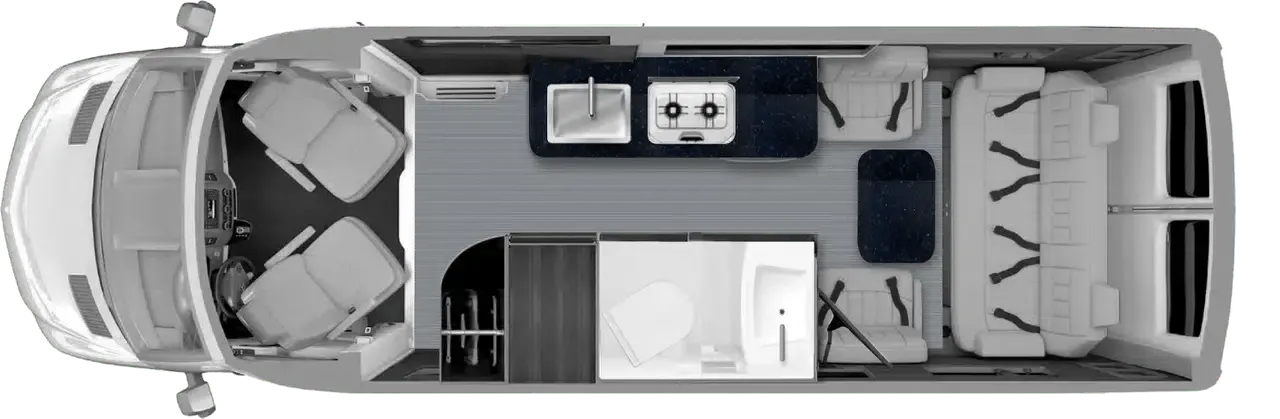 2026 Grech RV Terreno-ion AWD TOUR - Floor plan