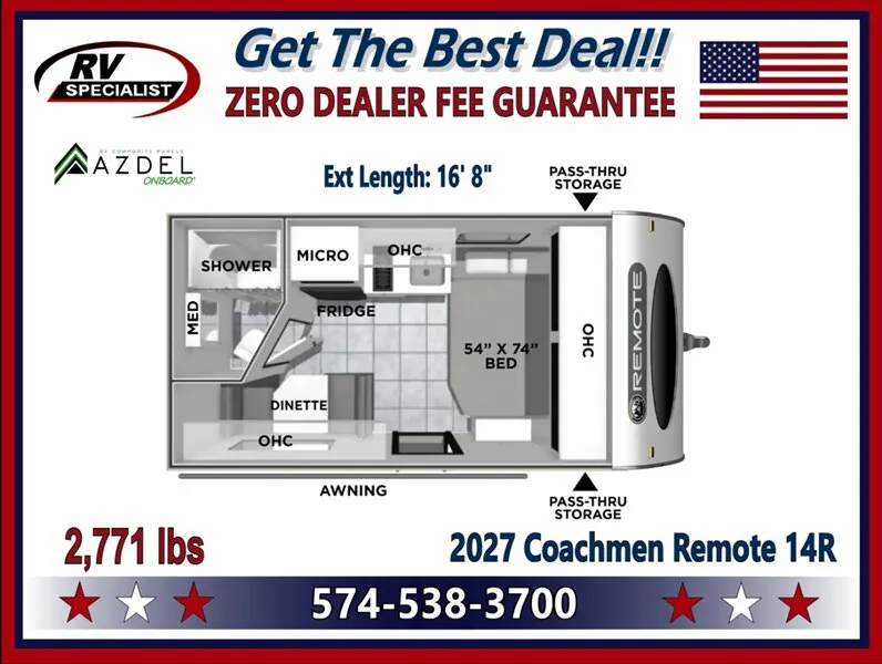 2027 Coachmen Remote 121R - Photo 3