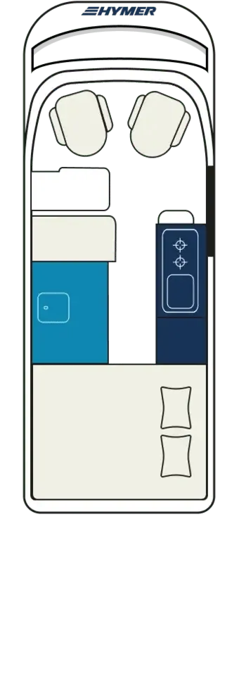 Hymer Redwood 601 floor plan