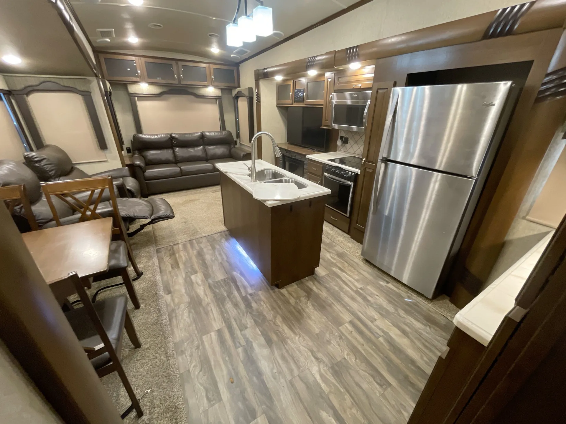 2017 Forest River Cedar Creek Silverback 35IK — cabinet