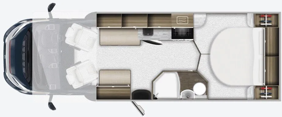 Auto-Trail Imala 730 floor plan