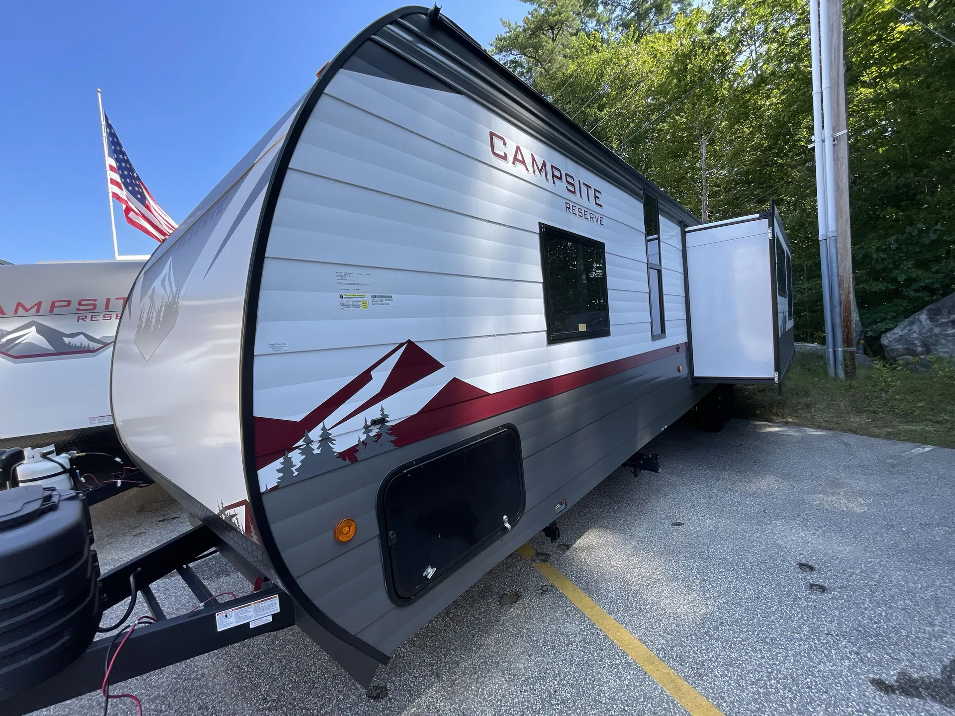 2027 Forest River Campsite Reserve 29TJ — off campside