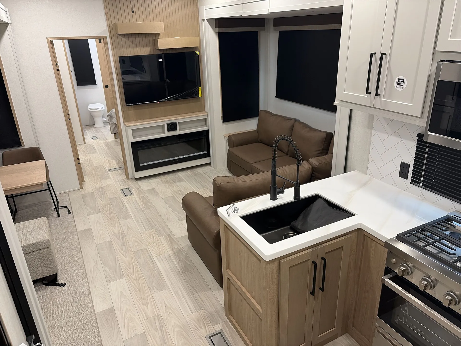 2026 Forest River Sandpiper 3710HBFB — living area main