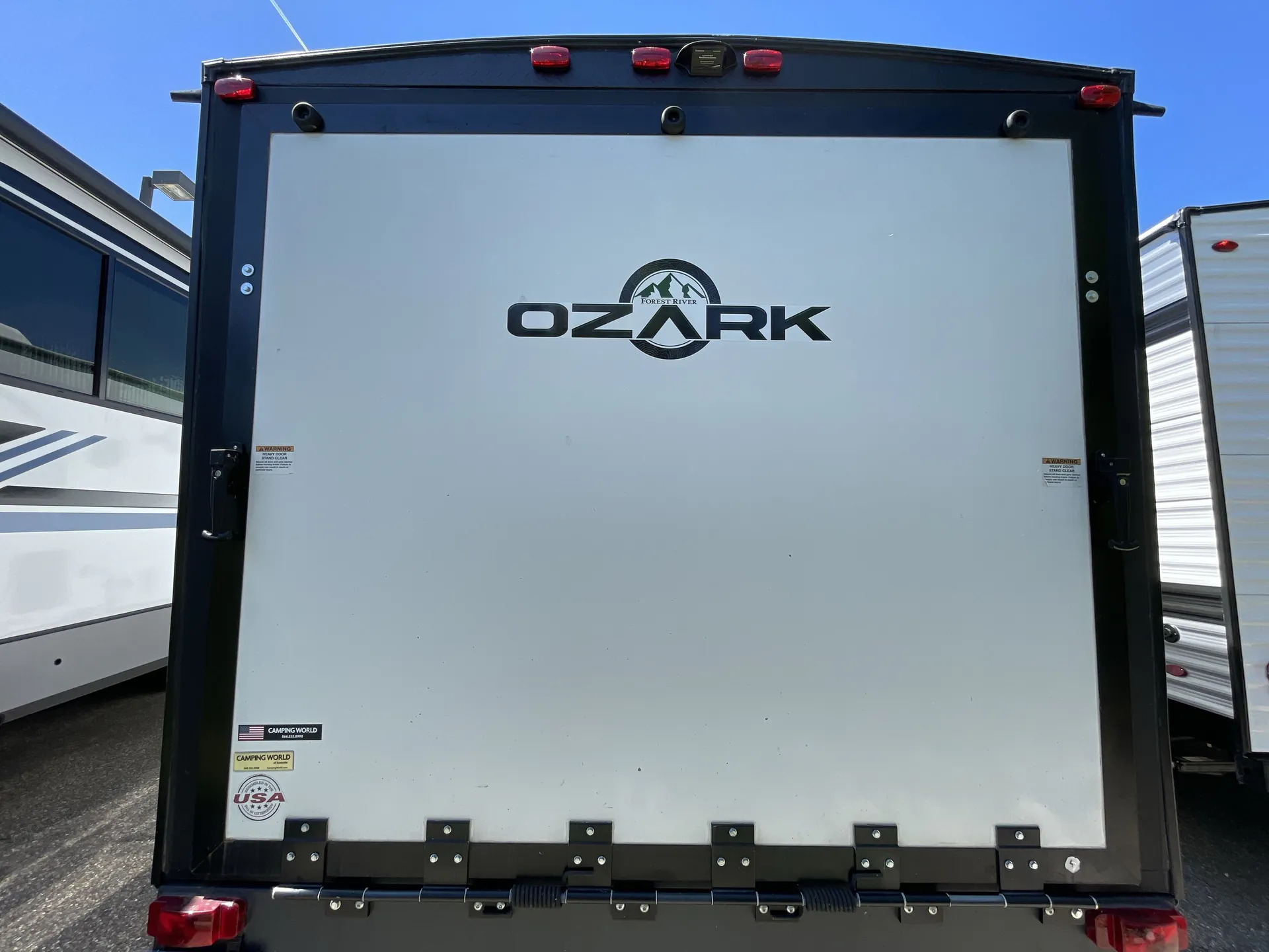 2022 Forest River Ozark 2500TH — backside