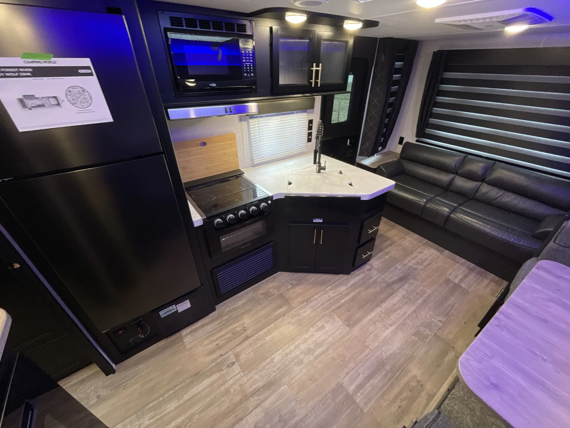2022 Forest River Cherokee Grey Wolf 23MK — living area main