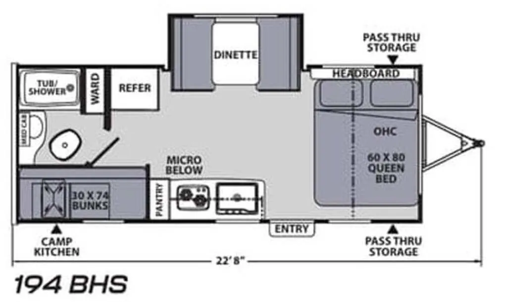 2022 Coachmen Apex 194BHS - Photo 3