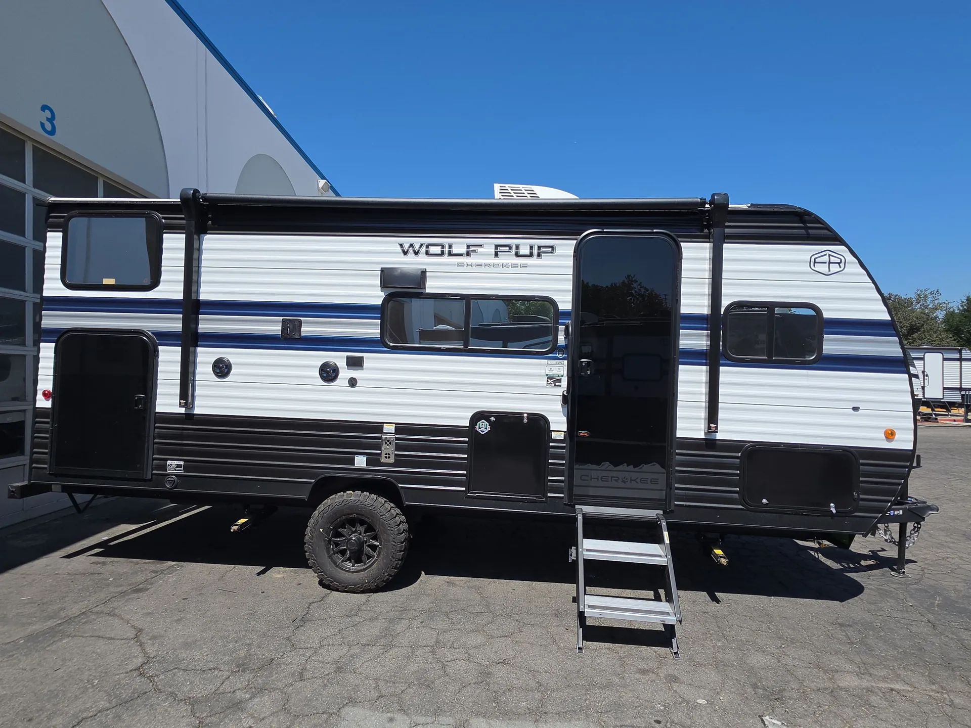 2027 Forest River Cherokee Wolf Pup 17JW — campside