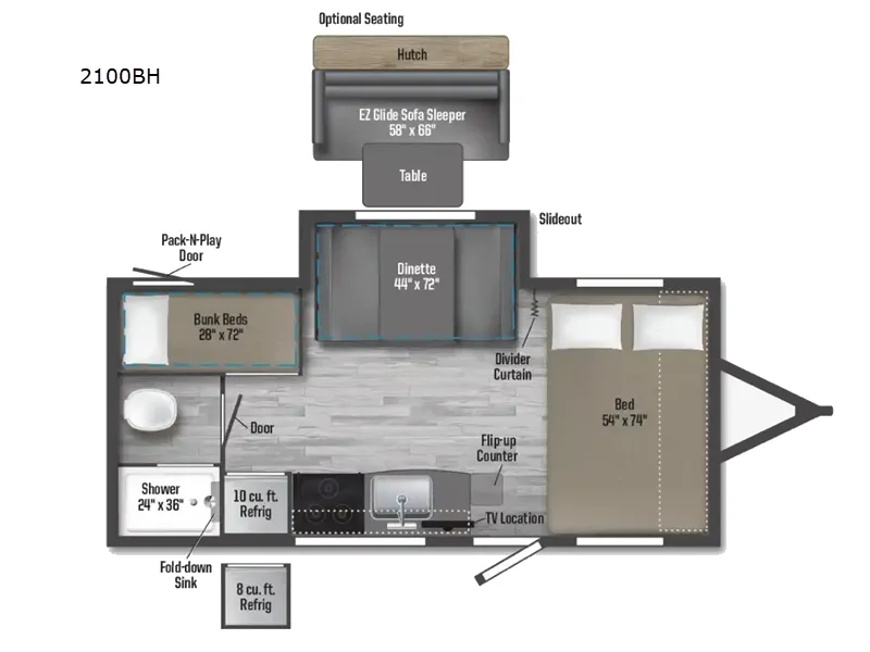 2026 Winnebago Micro Minnie 2100BH - Photo 3