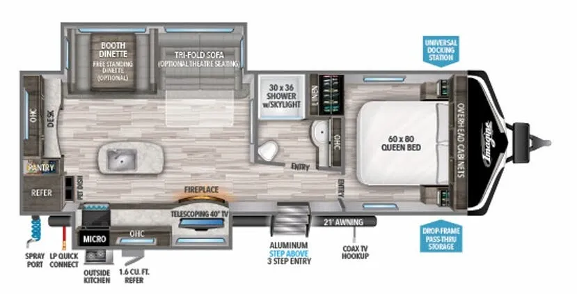 Grand Design Imagine 2670MK floor plan