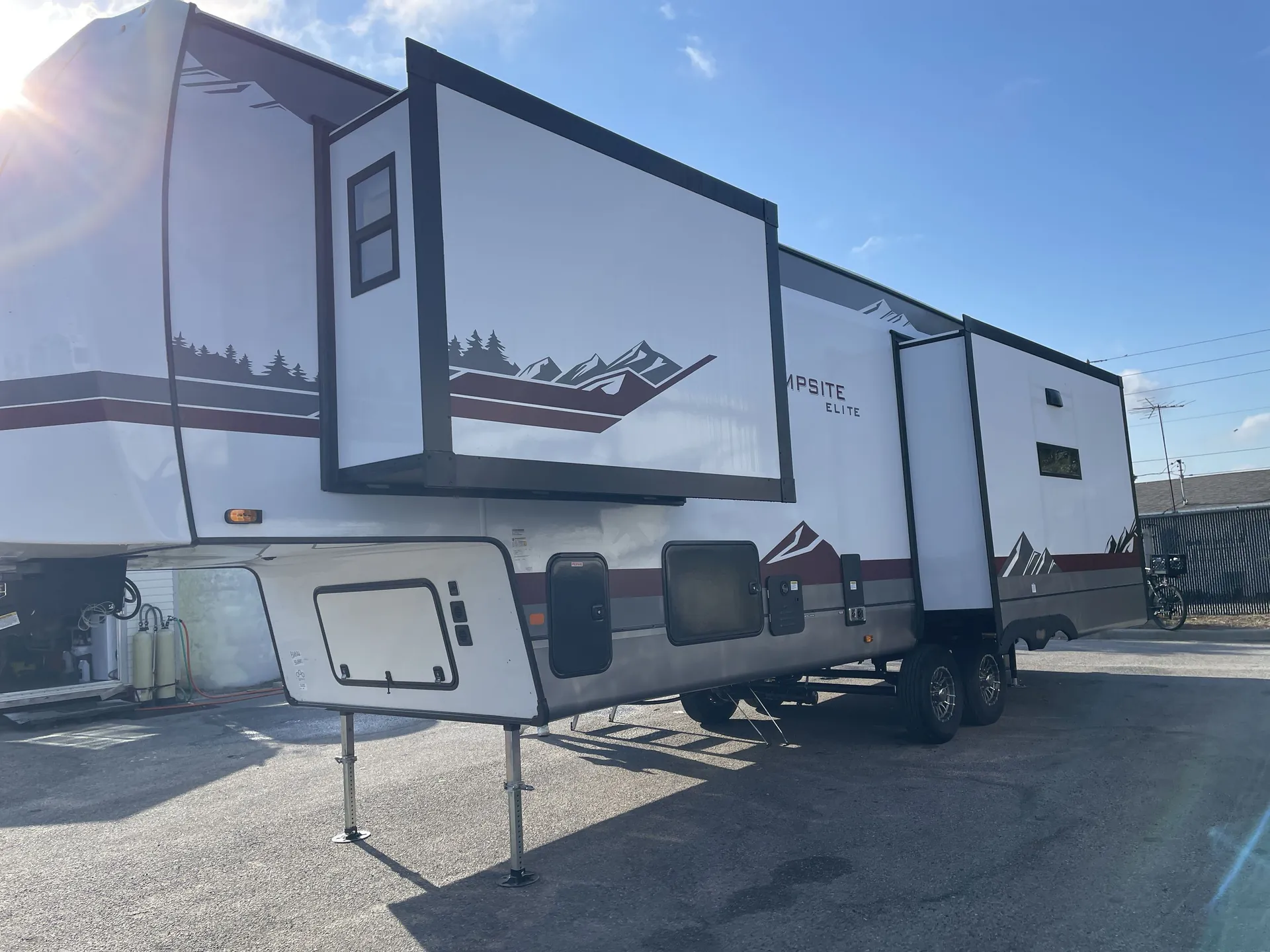 2026 Forest River Campsite Elite 32BAM — off campside