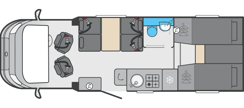 Swift Voyager 485 floor plan