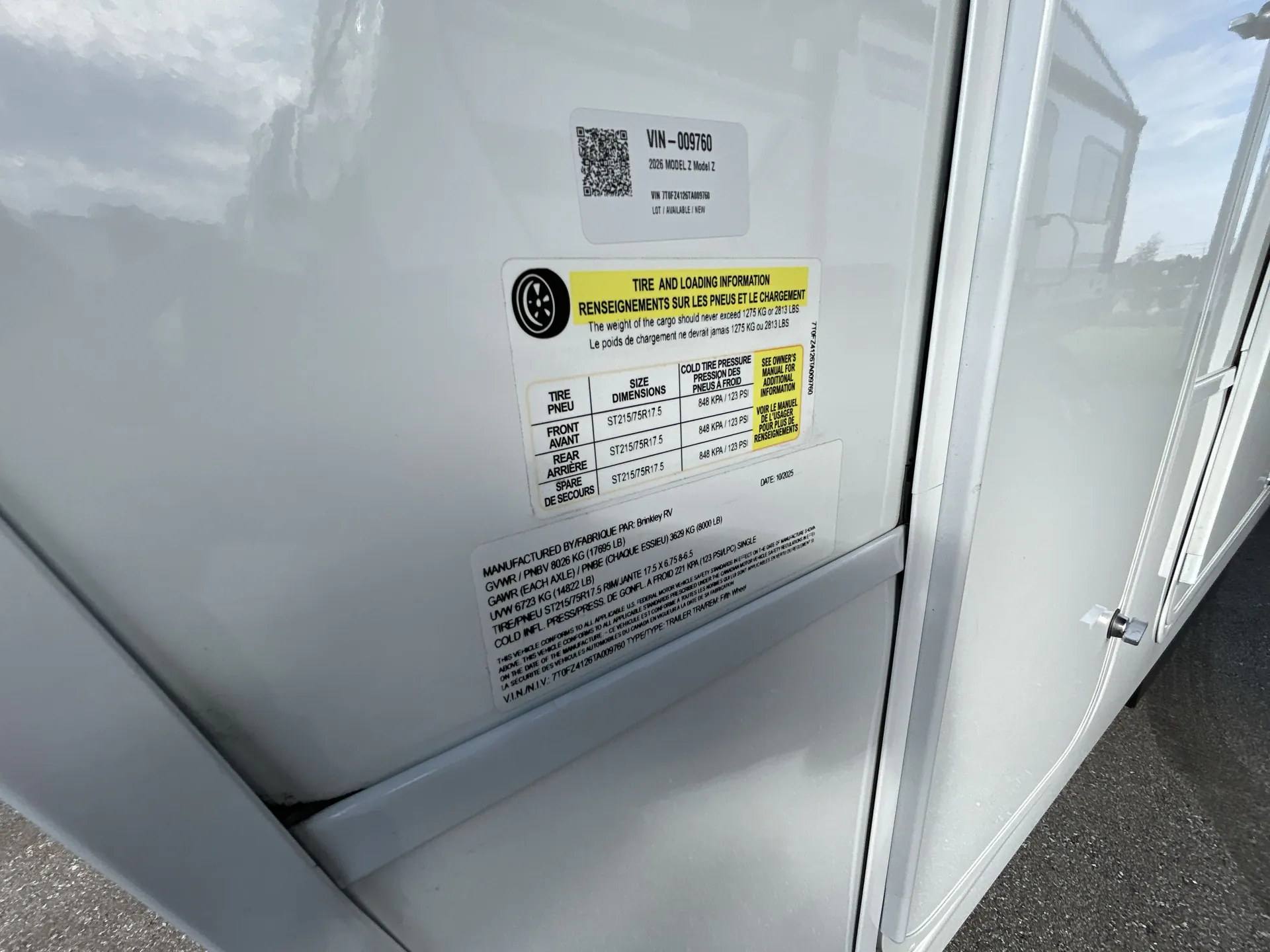 2026 Brinkley Model Z 3420 — living area main