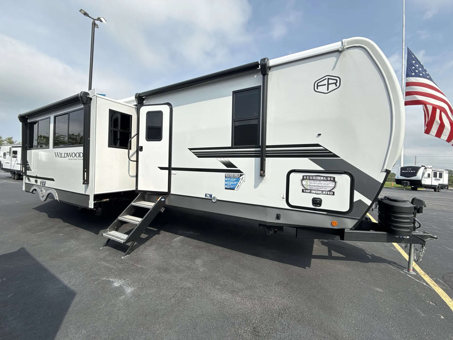 2027 Forest River Wildwood Heritage Glen 310BHI — campside