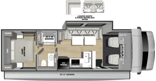 Forest River Forester 3151S floor plan