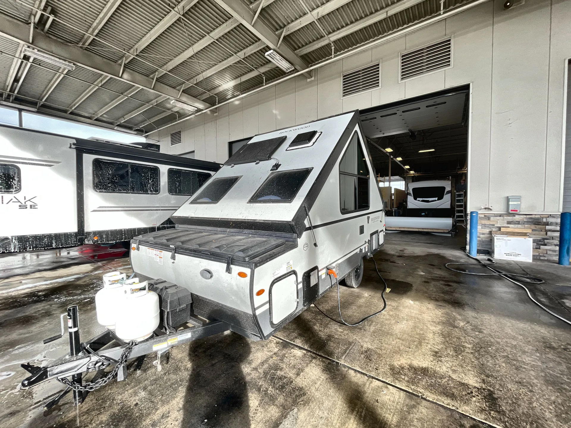 2026 Forest River Rockwood Hard Side A122S — campside