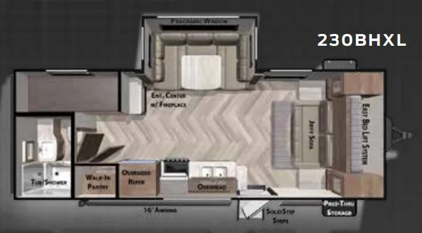 Forest River Wildwood X-Lite 230BHXL exterior