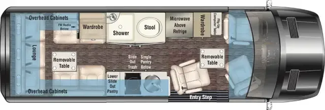 Midwest Patriot MD3 floor plan