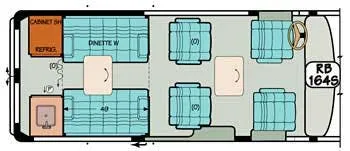 Sportsmobile Promaster RB 164s floor plan