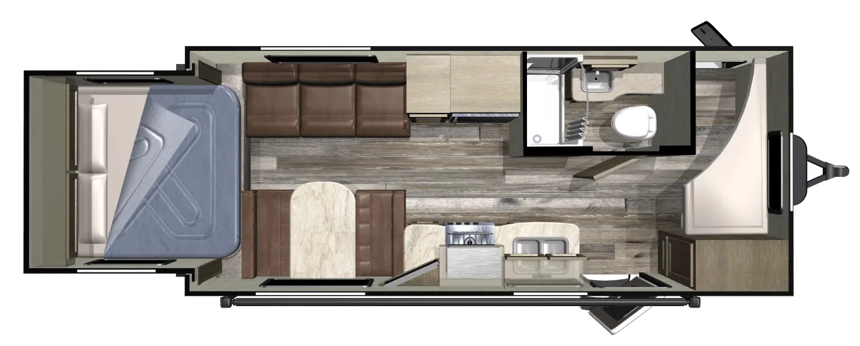 Starcraft Launch 20BHS floor plan