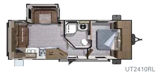 Highland Ridge Open Range Ultra Lite UT2410RL floor plan