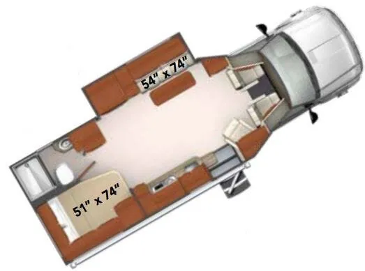 Phoenix Cruiser 2351 floor plan