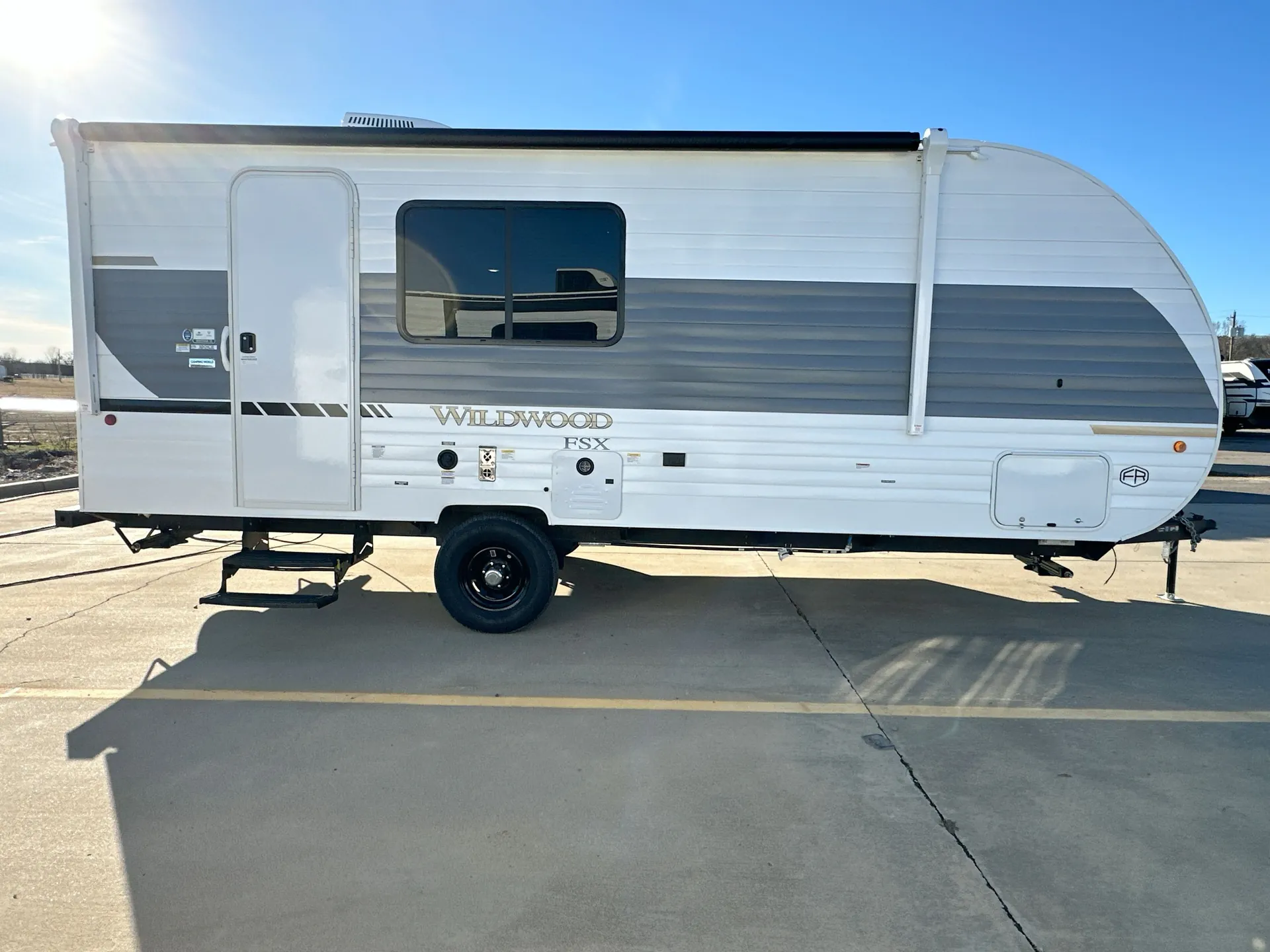 2026 Forest River Wildwood Fsx 180ICE — campside