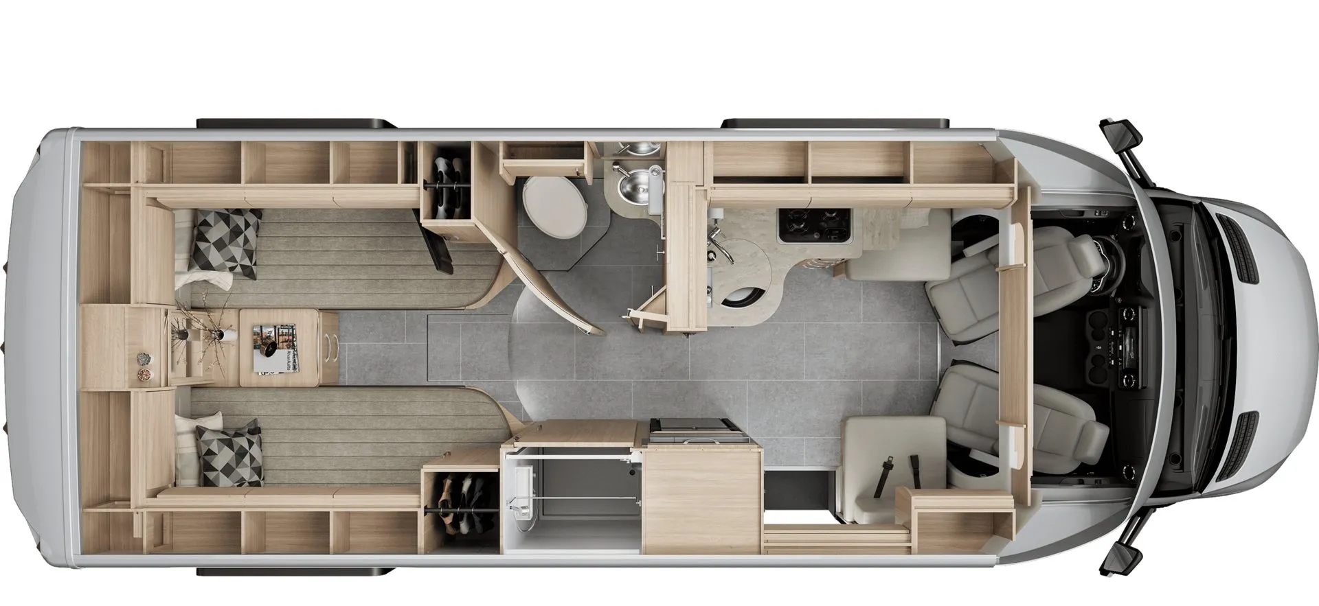 2026 Leisure Travel Unity U24TB - Floor plan