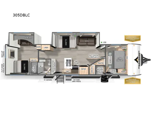 2026 Forest River Westbrook Luxury 305DBLC, Photos photo 2