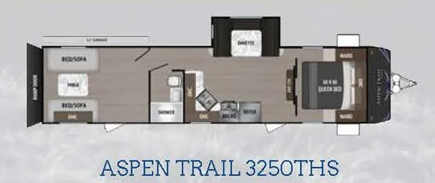 Dutchmen Aspen Trail 3250THS floor plan
