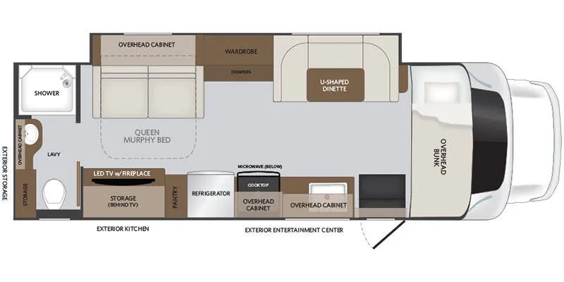 2026 Holiday Rambler Incline 27U floor plan