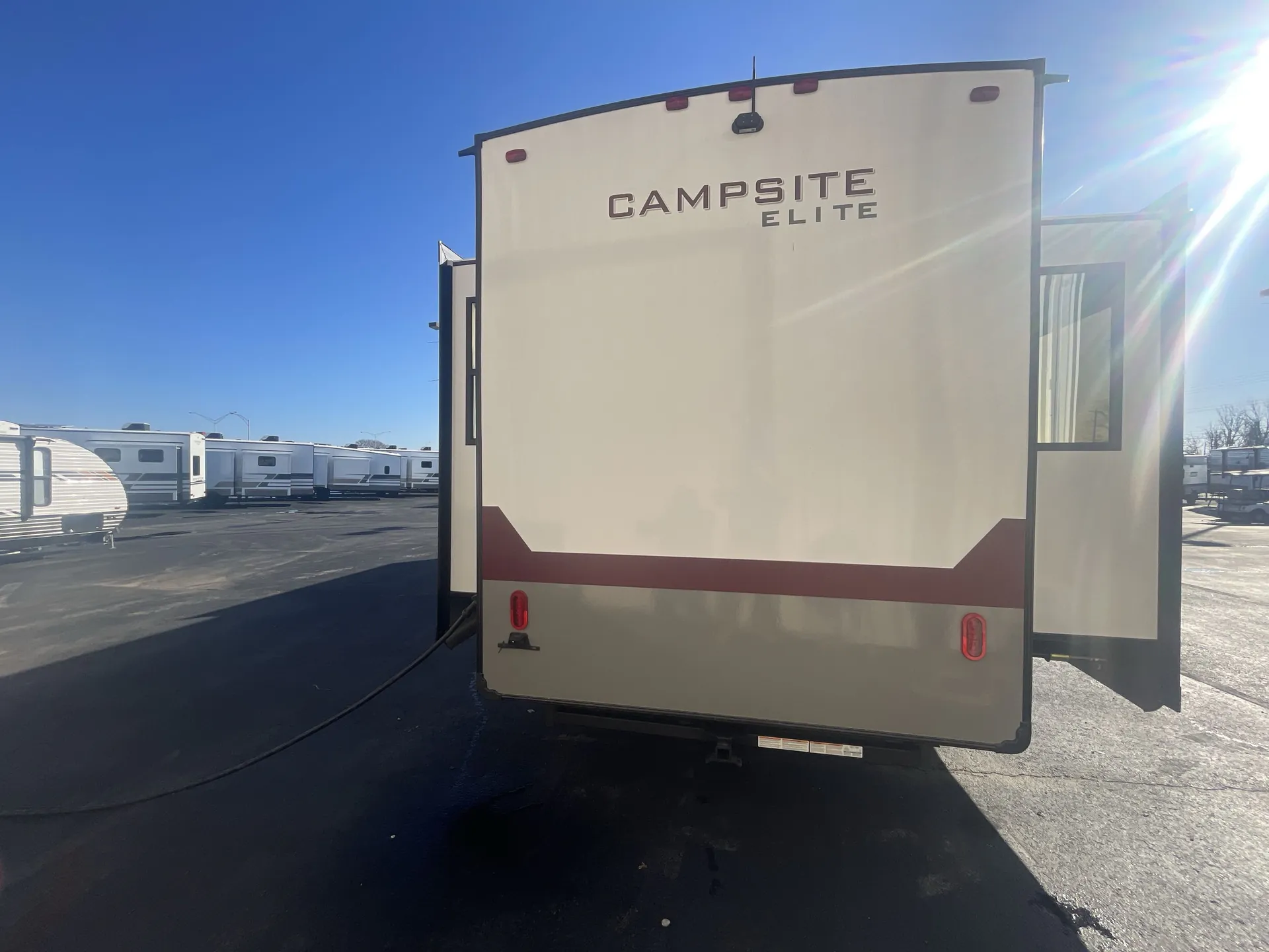 2026 Forest River Campsite Elite 36AK — backside