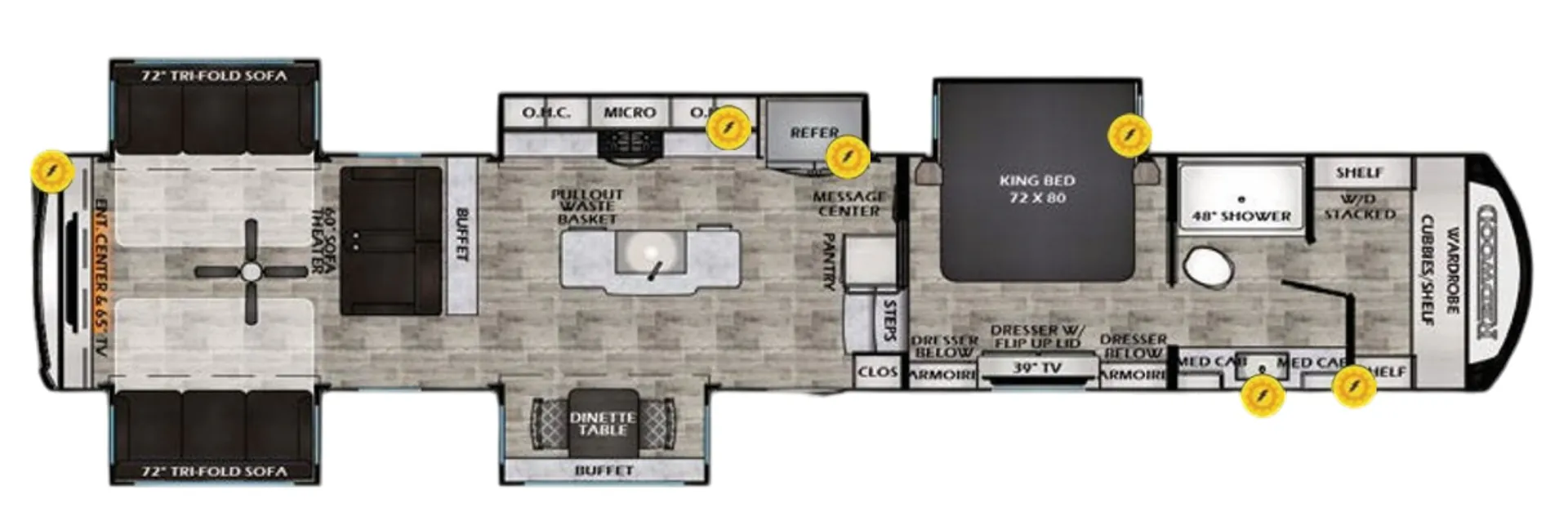 2023 crossroads Redwood 4150RD - Photo 2