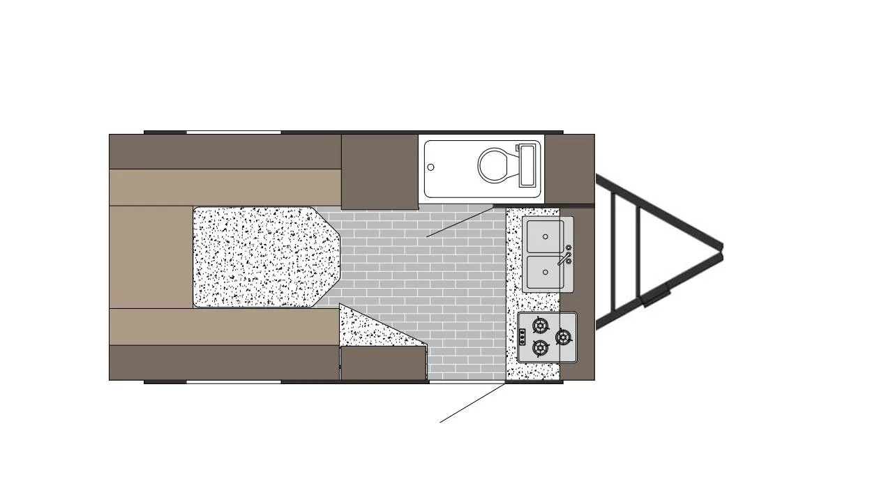Sunset Park RV Volt 1200 floor plan