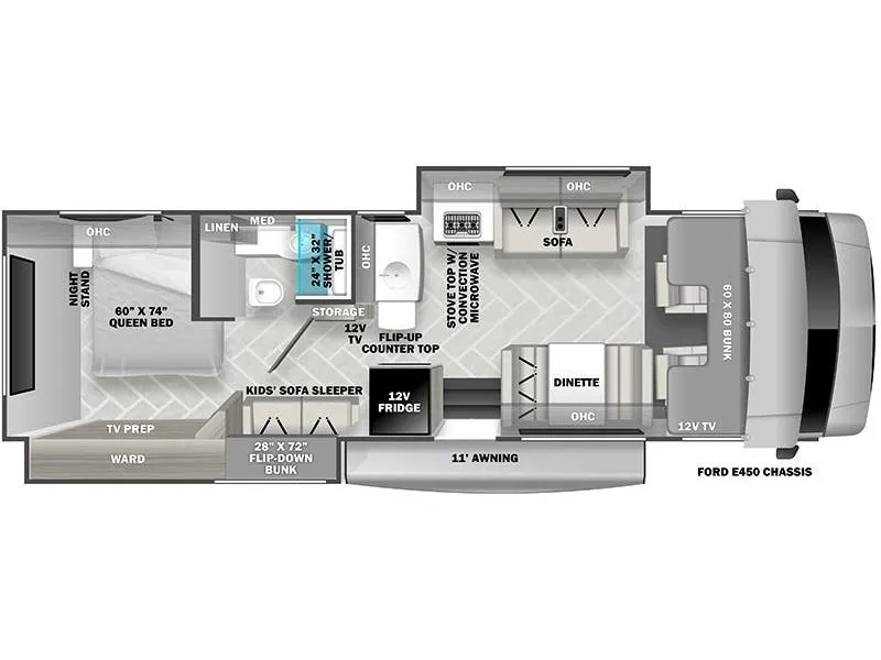 2023 Forest River SUNSEEKER LE 3250 Class C Motorhome - Photo 3