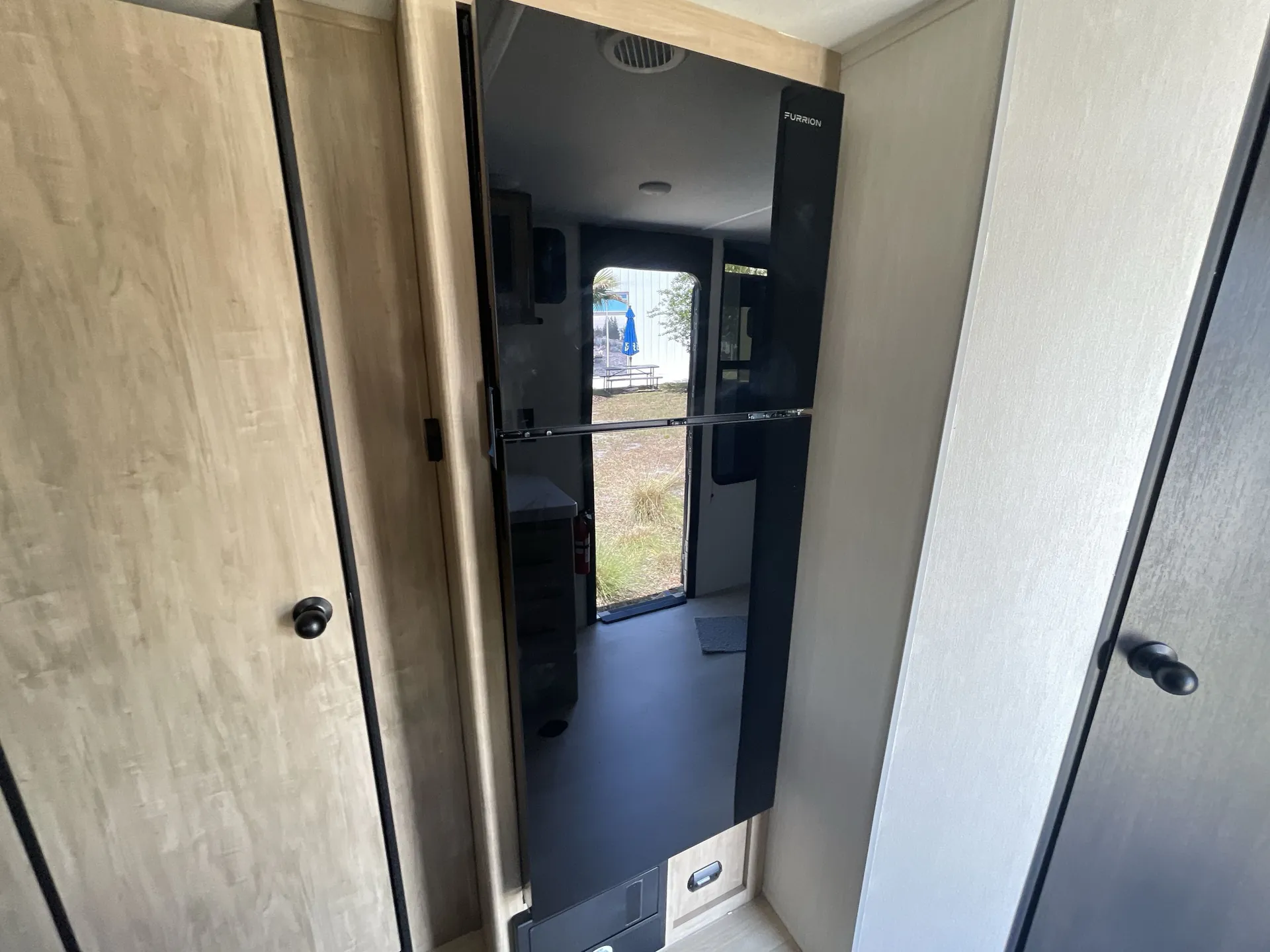 2026 Forest River Cherokee Grey Wolf 22RR — fridge