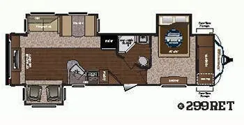 Keystone Sprinter 299RET exterior