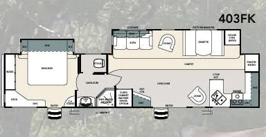 Forest River Sierra 403FK exterior