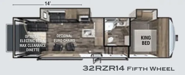 Forest River XLR Boost 32RZR14 exterior