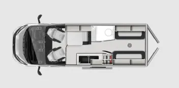 Auto-Trail Expedition 67 floor plan