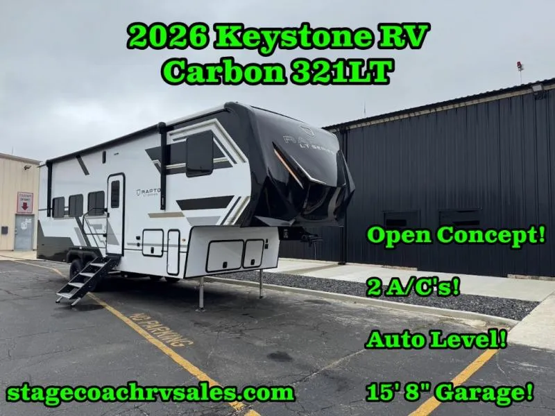 2026 Keystone Raptor Carbon Series 321LT - Main photo
