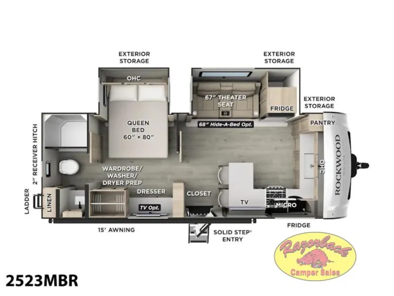 2026 Forest River Rockwood Mini Lite 2523MBR - Photo 3