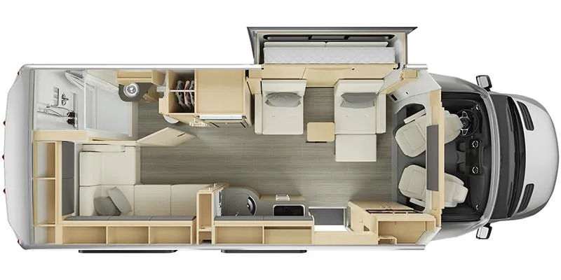 Leisure Travel Unity U24FX floor plan