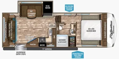 2018 Grand Design Reflection 230RL floor plan