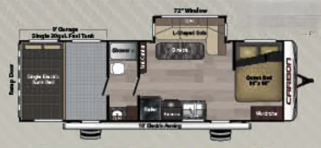 Keystone Carbon 27 floor plan
