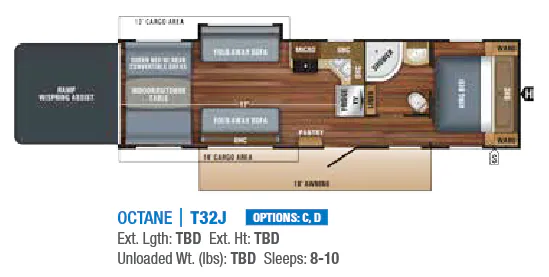 Jayco Octane T32J floor plan