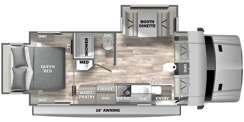 Dynamax Corp Isata 3 Series 24RW floor plan