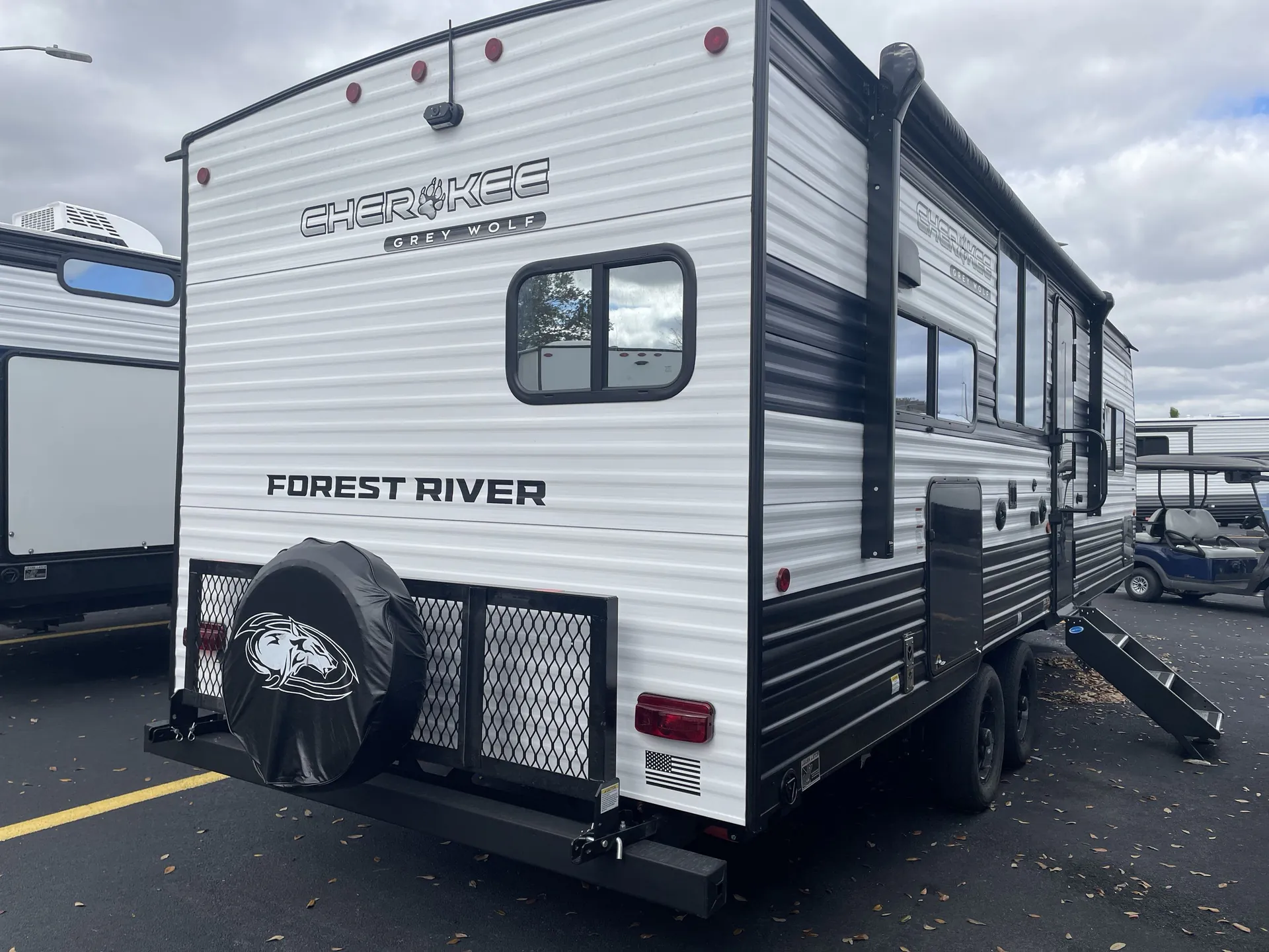 2026 Forest River Cherokee Grey Wolf 26SS — campside