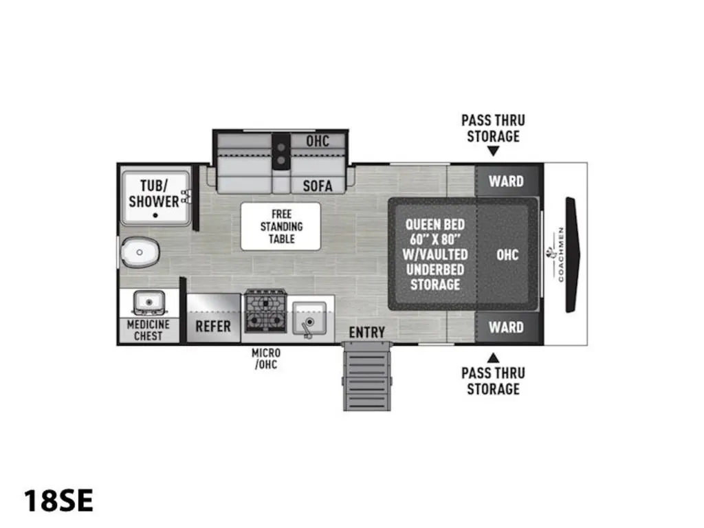 2026 Coachmen Freedom Express Select 18SE - Photo 3