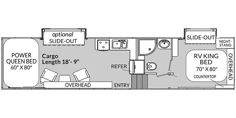 Genesis Supreme Blazen BCXL 3219BCRXL floor plan
